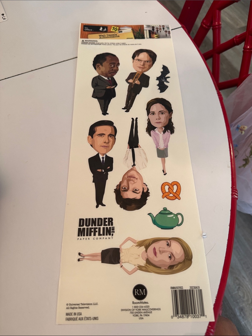 THE OFFICE Decals by DUNDER MIFFLIN PAPER COMPANY